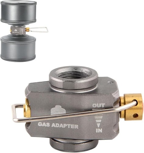 Gasadapter aluminium 7cm - aluminium, 7,7cm