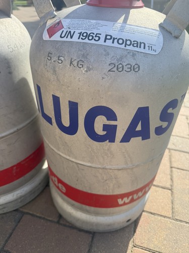 Alu gasflasche 11kg - alu, leer