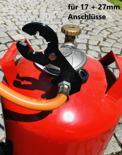 Gasflaschenschlüssel 3in1