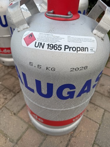 Alu gasflasche 11kg - 11kg, leer
