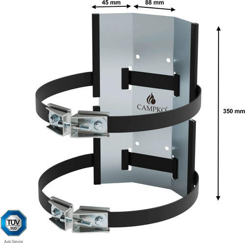 Campko gasflaschen halter - gasflaschen, set